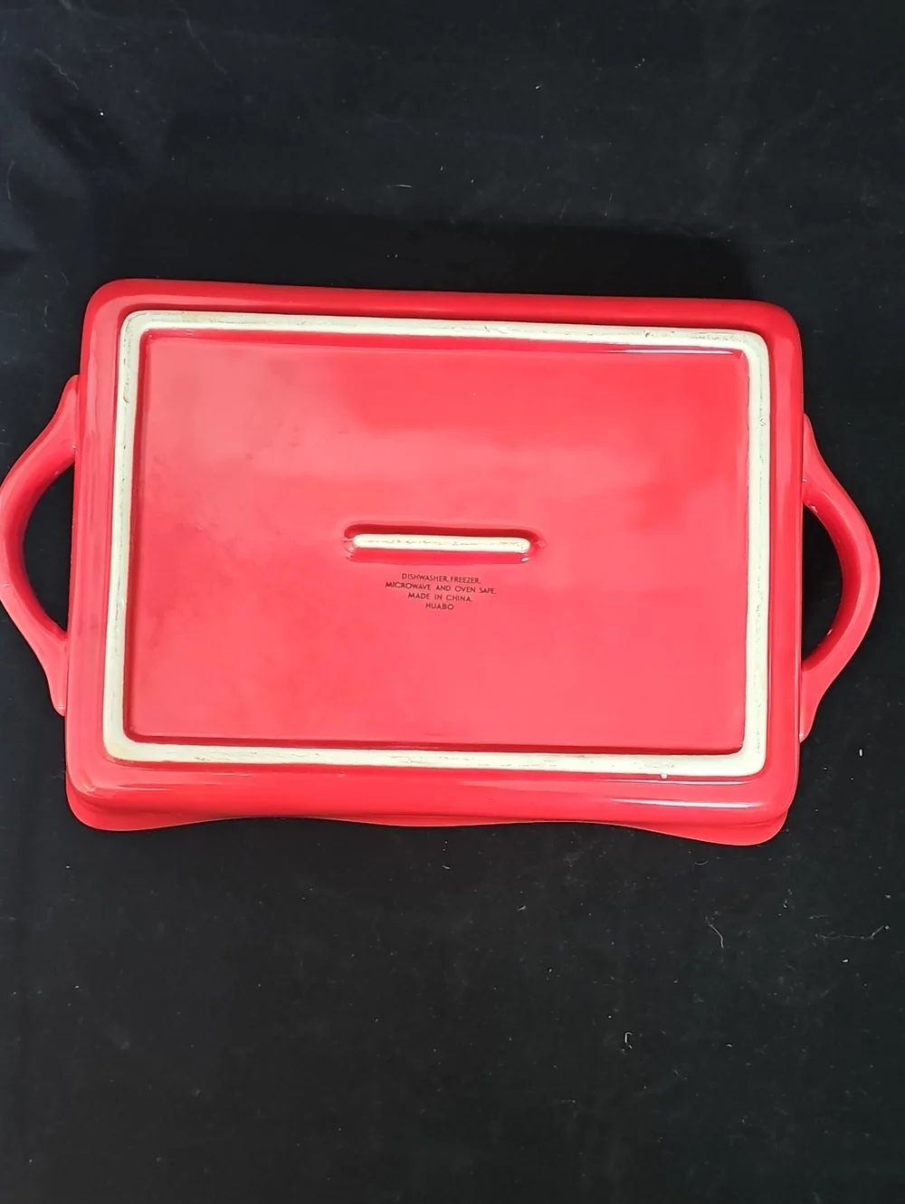 Ceremic Red Apple Baking Dish